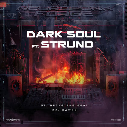 Bring The Beat, Batter album by Dark Soul - Drum and Bass Cover Art