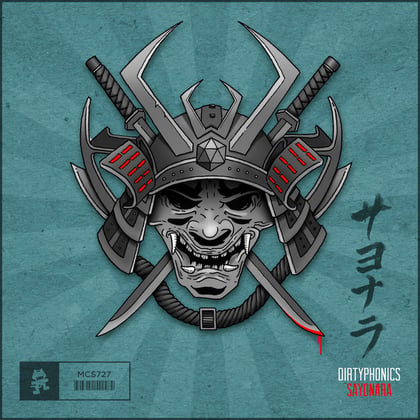 Sayonara album by Dirtyphonics - Drum and Bass Cover Art