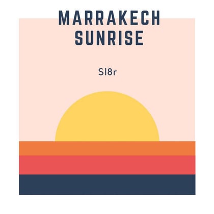 Marrakech Sunrise album by Sl8r - Drum and Bass Cover Art