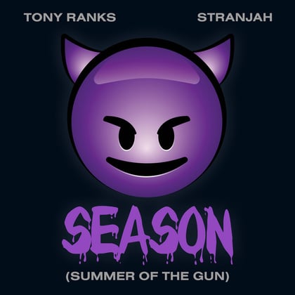 Demon Season (Summer of the Gun) album by STRANJAH - Drum and Bass Cover Art
