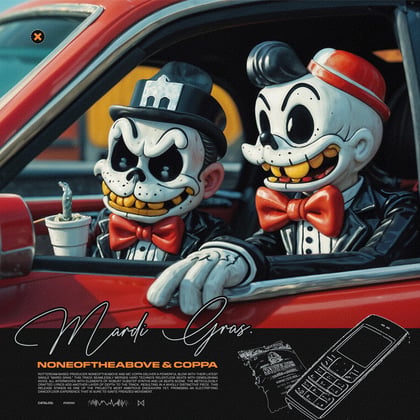 Mardi Gras (Radio Edit) album by Coppa - Drum and Bass Cover Art