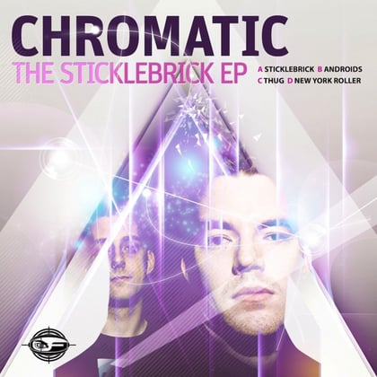 The Sticklebrick album by Chromatic - Drum and Bass Cover Art