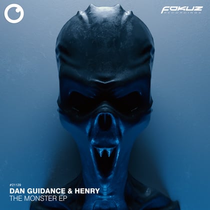 The Monster EP album by Dan Guidance & Henry - Drum and Bass Cover Art