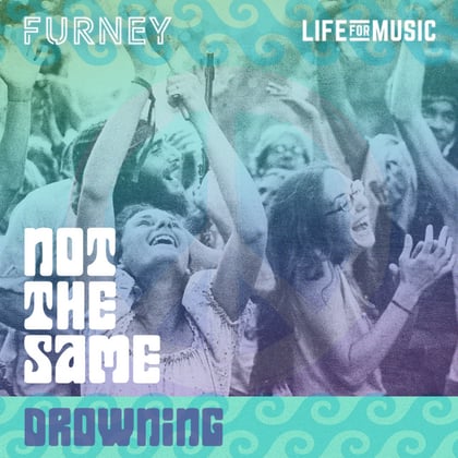 Not The Same / Drowning album by Furney - Drum and Bass Cover Art