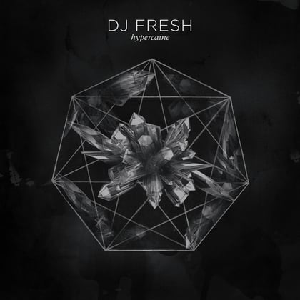 Hypercaine album by DJ Fresh - Drum and Bass Cover Art