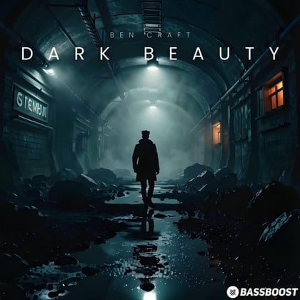 Dark Beauty album by Ben Craft & Bass Boost - Drum and Bass Cover Art