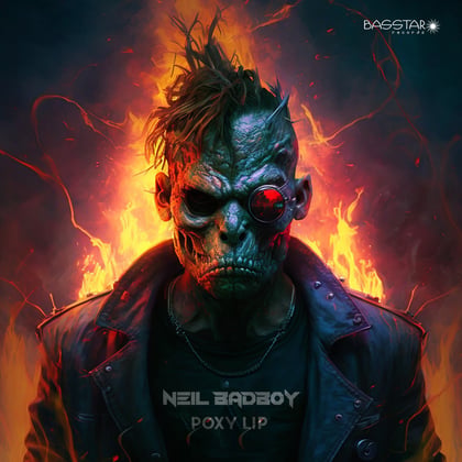 Poxy Lip album by Neil Badboy - Drum and Bass Cover Art