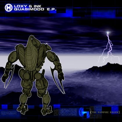 Quasimodo (The Vampire Killer) album by Loxy & Ink - Drum and Bass Cover Art