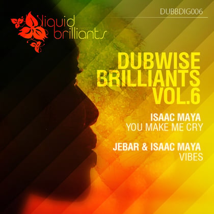 Dubwise Brilliants vol.6 album by Isaac Maya - Drum and Bass Cover Art