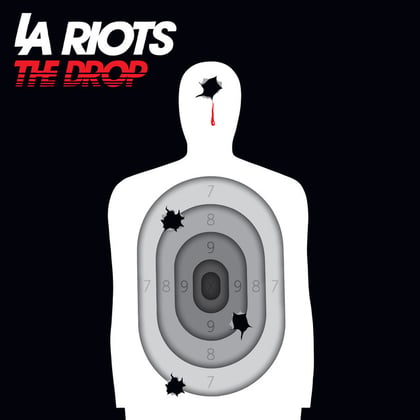 The Drop album by LA Riots & Equinox - Drum and Bass Cover Art