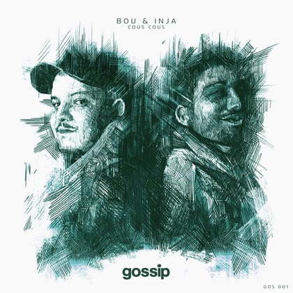 Cous Cous album by Bru-C, Bou & Inja - Drum and Bass Cover Art