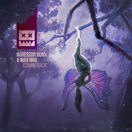 Coming Back album by Agressor Bunx & MaxNRG - Drum and Bass Cover Art