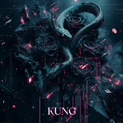 ASCENT album by Kung - Drum and Bass Cover Art