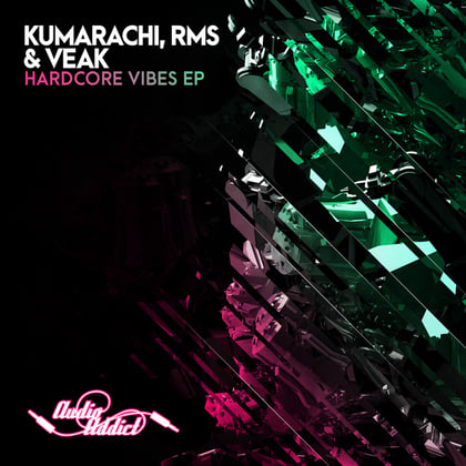Hardcore Vibes album by Kumarachi, RMS & Veak - Drum and Bass Cover Art