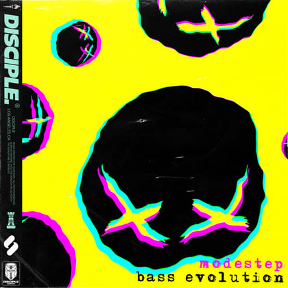 Bass Evolution [Sample Pack Demo] album by Modestep - Drum and Bass Cover Art