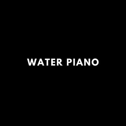 Water Piano (Radio Edit) album by Muffler - Drum and Bass Cover Art