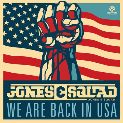 We're Back in USA album by Squad - Drum and Bass Cover Art