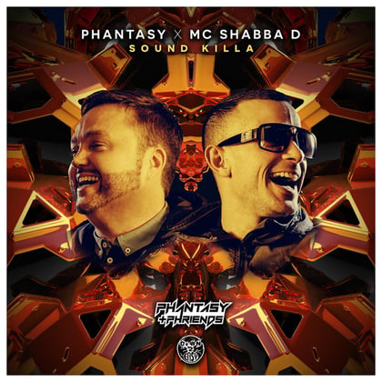 Sound Killa album by DJ Phantasy & MC Shabba D - Drum and Bass Cover Art