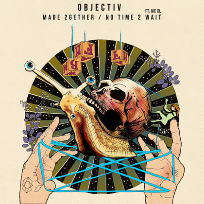 Made 2gether/No Time 2 Wait album by Objectiv - Drum and Bass Cover Art