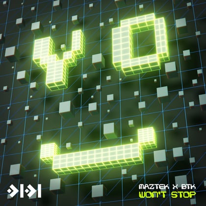 Won't Stop album by Maztek - Drum and Bass Cover Art