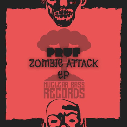 Zombie Attack album by Pruf - Drum and Bass Cover Art