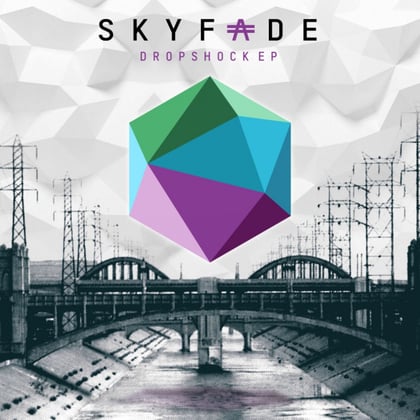 Dropshock EP album by Skyfade - Drum and Bass Cover Art
