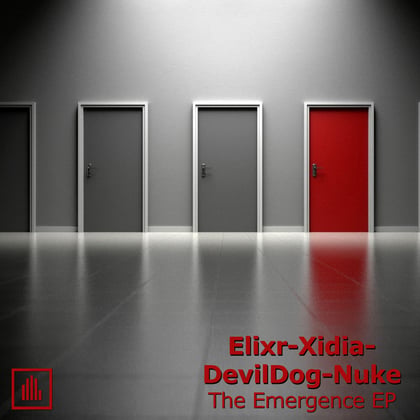 Emergence EP album by Elixr & Toddlah - Drum and Bass Cover Art