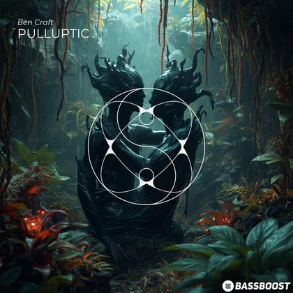 Pulluptic album by Ben Craft & Bass Boost - Drum and Bass Cover Art