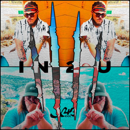 In 2 U album by Wiguez & X4 - Drum and Bass Cover Art