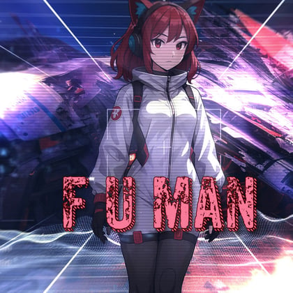 F U Man album by Ember Audio - Drum and Bass Cover Art
