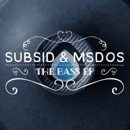 The Bass Ep album by Subsid & MSDOS - Drum and Bass Cover Art