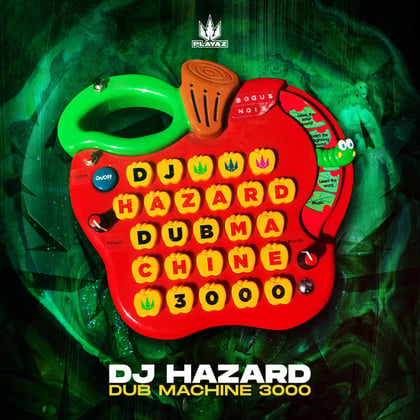 Dub Machine 3000 album by DJ Hazard - Drum and Bass Cover Art