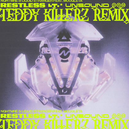 Restless (Teddy Killerz Remix) album by Teddy Killerz - Drum and Bass Cover Art