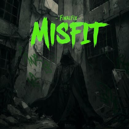 Misfit album by Finalfix - Drum and Bass Cover Art