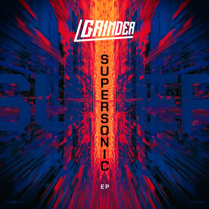 Supersonic EP album by Grinder - Drum and Bass Cover Art