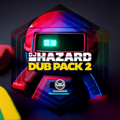 DJ Hazard - Dub Pack 2 album by DJ Hazard - Drum and Bass Cover Art