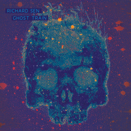 Ghost Train album by Richard Sen - Drum and Bass Cover Art