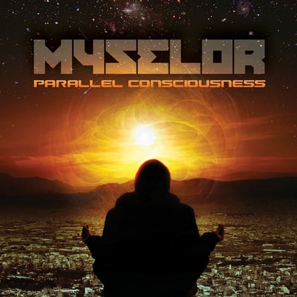 Parallel Consciousness LP album by Myselor - Drum and Bass Cover Art