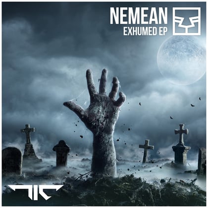 Exhumed EP album by Nemean - Drum and Bass Cover Art