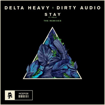 Stay (The Remixes) album by Delta Heavy - Drum and Bass Cover Art