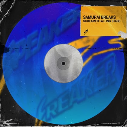 Screamer Falling Stabs album by Samurai Breaks & Hi Hatz - Drum and Bass Cover Art