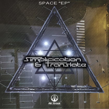 Space 'EP' album by Simplification - Drum and Bass Cover Art