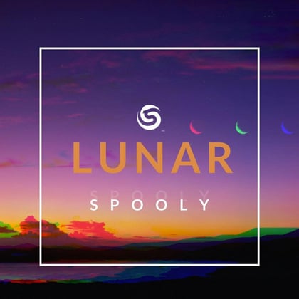 Lunar album by Spooly - Drum and Bass Cover Art