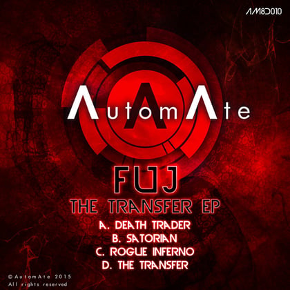 The Transfer album by Fuj - Drum and Bass Cover Art