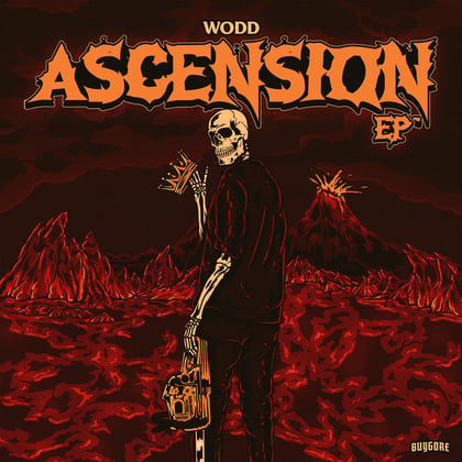 Ascension album by Dirtyphonics & Wodd - Drum and Bass Cover Art