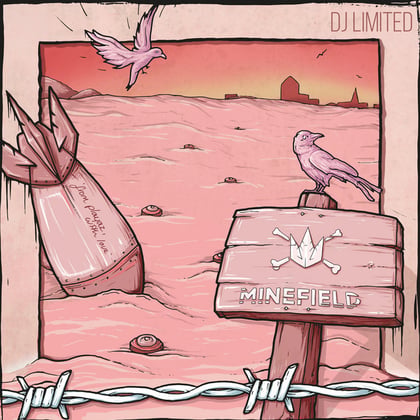 Minefield album by DJ Limited - Drum and Bass Cover Art