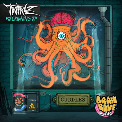 Reckoning album by TNTKLZ - Drum and Bass Cover Art