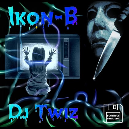 Get You & Code-M album by Ikon-B - Drum and Bass Cover Art