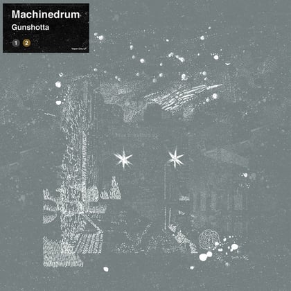 Gunshotta Ave. EP album by Machinedrum - Drum and Bass Cover Art