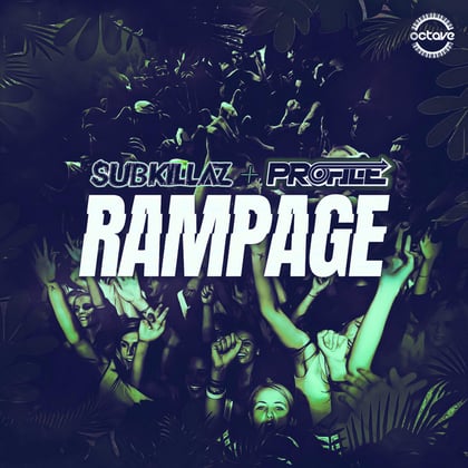 Rampage album by Sub Killaz & Profile - Drum and Bass Cover Art
